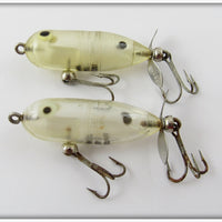 Heddon Clear Tiny Torpedo Pair