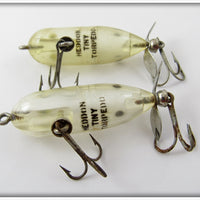 Heddon Clear Tiny Torpedo Pair