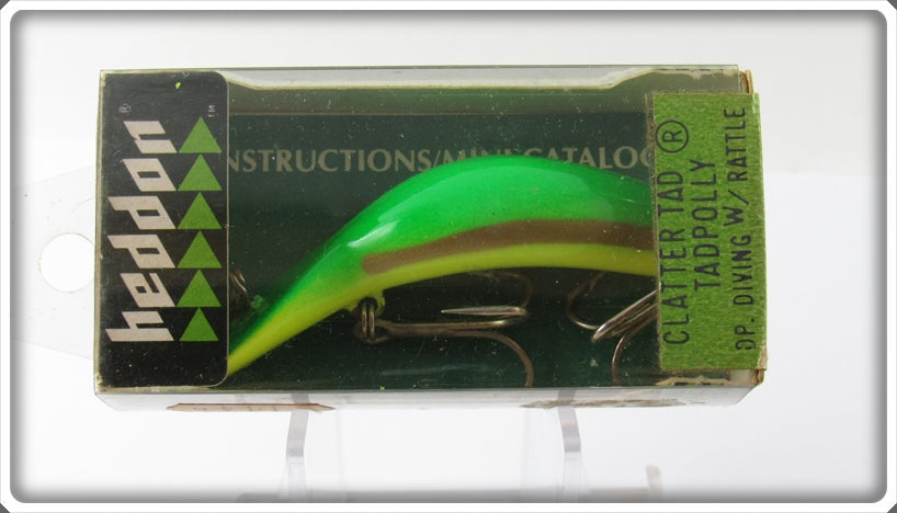 Heddon FY Yellow Green Fluorescent Clatter Tad Sealed In Box