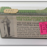 Heddon FY Yellow Green Fluorescent Clatter Tad Sealed In Box