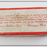 Heddon Grey Flocked Mouse Tiny Crazy Crawler In Box