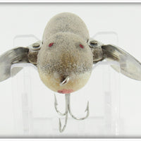 Heddon Grey Flocked Mouse Tiny Crazy Crawler In Box