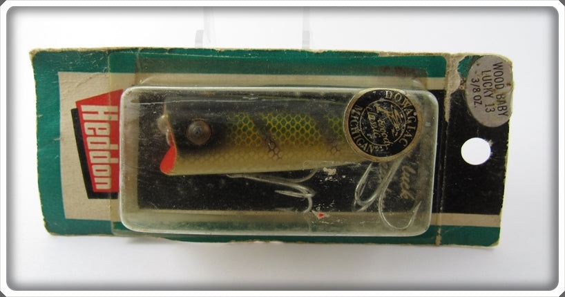 Hedon Perch Wood Baby Lucky 13 Sealed On Card 2400 L