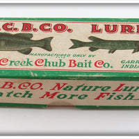 Vintage Creek Chub Pikie Scale Jointed Pikie Empty Lure Box