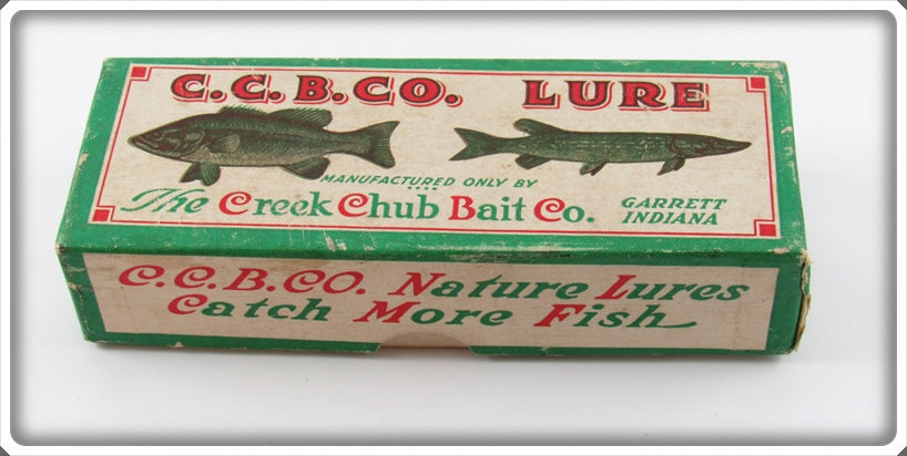 Vintage Creek Chub Pikie Scale Jointed Pikie Empty Lure Box