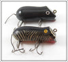 Vintage Shakespeare Glo Lite & Swimming Mouse Lure Pair
