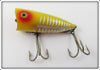 Heddon Yellow Shore Chugger Jr