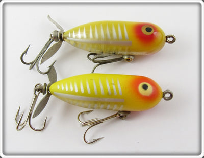 Heddon Yellow Shore Tiny Torpedo Pair