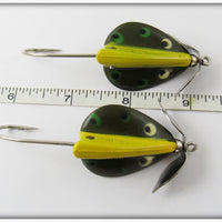 Heddon Bullfrog 1/4 Oz Brush Popper Pair