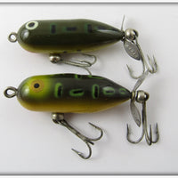 Heddon Bullfrog Tiny Torpedo Pair