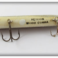 Heddon Silver & Black Cobra