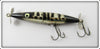 Heddon Silver & Black Dying Flutter