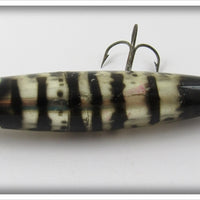 Heddon Silver & Black Dying Flutter