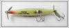 Heddon White Coachdog Dying Flutter