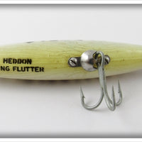 Heddon White Coachdog Dying Flutter