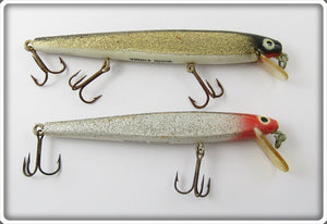 Heddon Wood Cobra Pair: Black & Red