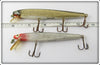 Heddon Wood Cobra Pair: Black & Red