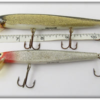 Heddon Wood Cobra Pair: Black & Red