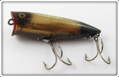 Heddon Fish Flash Gold & Black Chugger Spook