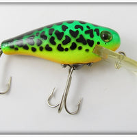 Heddon Fluorescent Green Crawdad Timber Rattler