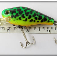 Heddon Fluorescent Green Crawdad Timber Rattler