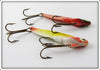 Heddon Sonar Pair: Yellow/Red & Hot Orange
