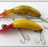 Heddon Tadpolly Spook Pair: Perch & Red Head Yellow