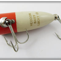 Heddon Red Head Shiner Baby Lucky 13