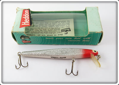 Heddon Red & White Cobra In Correct Box 9910 RW