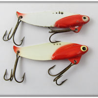 Heddon Red Head White Sonar Pair