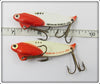 Heddon Red Head White Sonar Pair