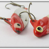 Heddon Red Head White Sonar Pair