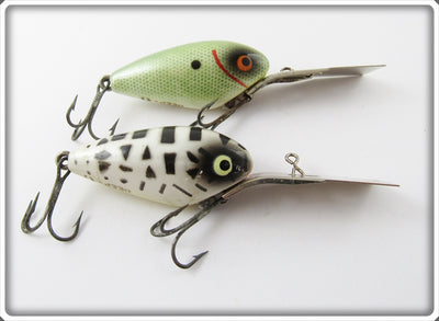 Heddon Deep 6 Pair: Green Shad & Coachdog