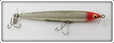 Heddon Red & White Wood Surface Cobra