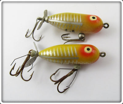Heddon Yellow Shore Tiny Torpedo Pair