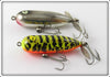 Heddon Baby Torpedo Pair: Chrome Black Scale & BRS Brown Crawdad