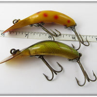 Heddon Tadpolly Spook Pair: Perch & Yellow Spotted