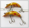 Heddon Yellow Spotted Tiny Tad Pair