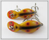 Heddon Yellow Spotted Tiny Tad Pair