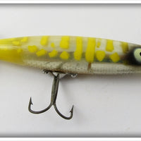 Heddon Silver & Yellow Dying Flutter