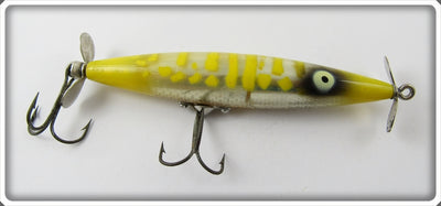 Heddon Silver & Yellow Dying Flutter