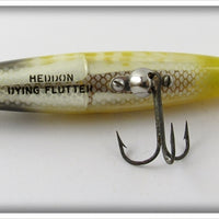 Heddon Silver & Yellow Dying Flutter