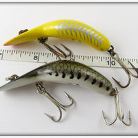 Heddon Tadpolly Pair: Yellow Shore & Baby Bass