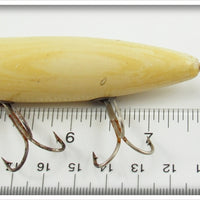 South Bend Red Head White No Eye Bass Oreno