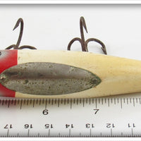 Pflueger Red Head White Body Mustang