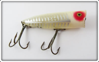 Heddon White Shore Chugger Spook