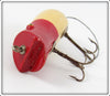 Arnold Tackle Corp Red & White Swimming Mouse