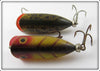 Heddon Tiny Lucky 13 Pair: Perch & Natural Leopard Frog