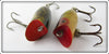 Heddon Tiny Lucky 13 Pair: Perch & Natural Leopard Frog