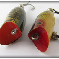 Heddon Tiny Lucky 13 Pair: Perch & Natural Leopard Frog